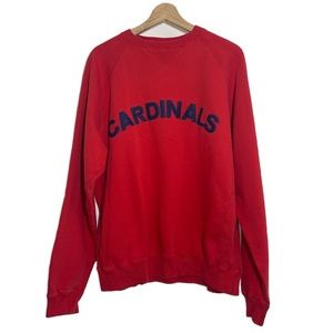 Moonlight Graham Cardinals Pullover Sweatshirt Red Sz XL